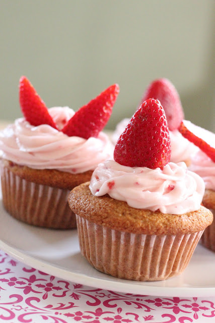 Strawberry Cupcakes