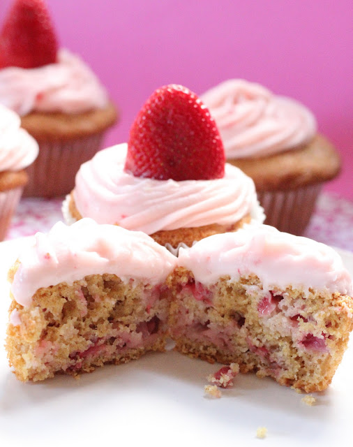 Strawberry Cupcakes