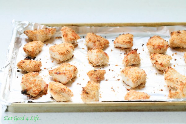 Panko baked chicken nuggets | Eat Good 4 Life