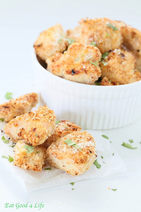 Panko baked chicken nuggets | Eat Good 4 Life