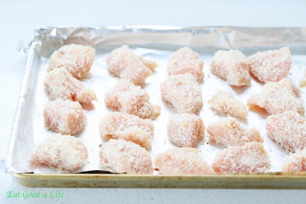 Panko baked chicken nuggets | Eat Good 4 Life