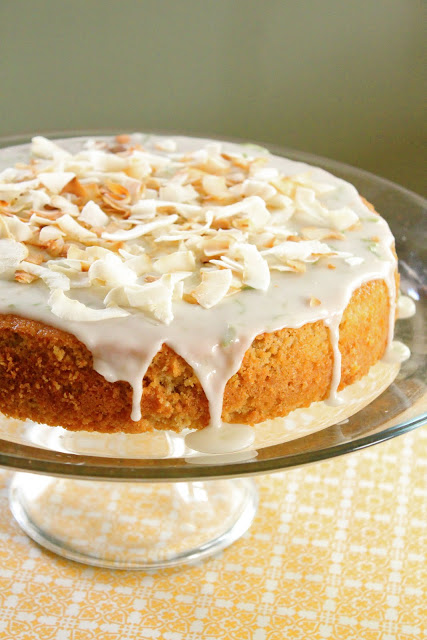 Coconut and lime cake from eatgood4life.com