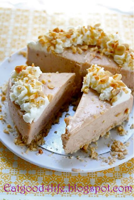 No bake peanut butter cheesecake