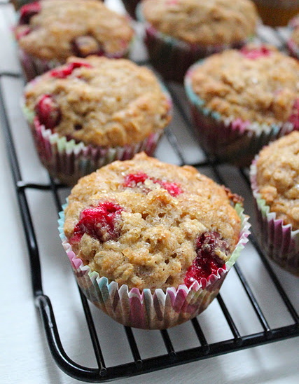 Cranberry and oatmeal muffins from eatgood4life.com