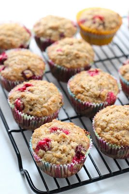 Cranberry and oatmeal muffins from eatgood4life.com