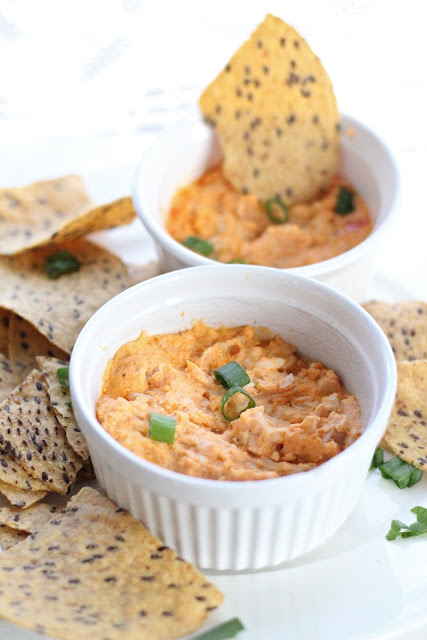 Buffalo chicken dip from eatgood4life.com