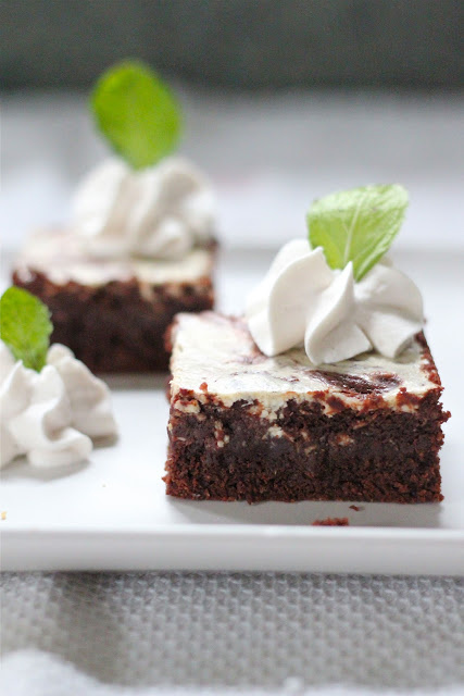  irish cream cheese brownies