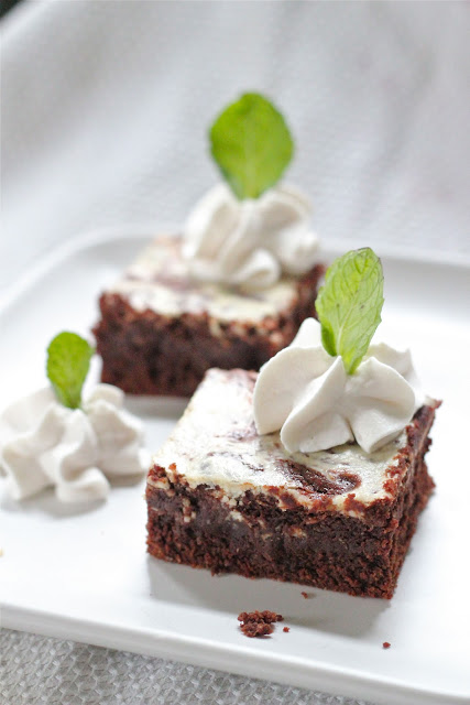  irish cream cheese brownies