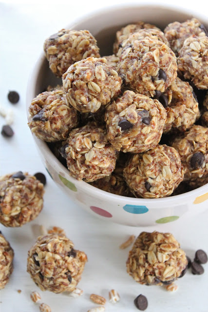 No bake peanut butter energy bites from eatgood4life.com