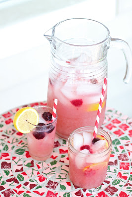 Mixed berry sweet and sour drink 