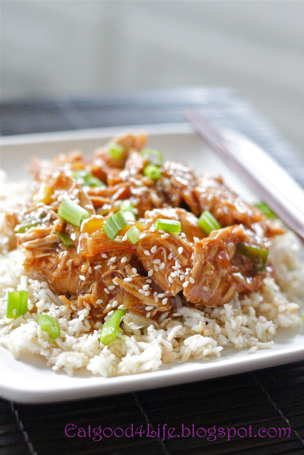 Crock pot honey sesame chicken