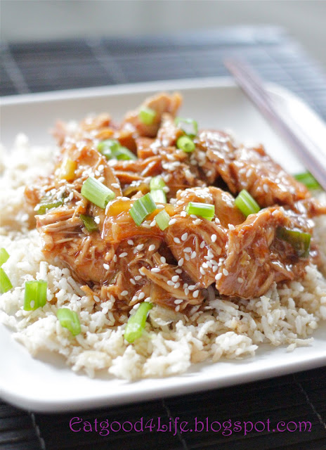 Crock pot honey sesame chicken