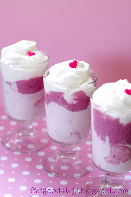 Mixed berry parfait