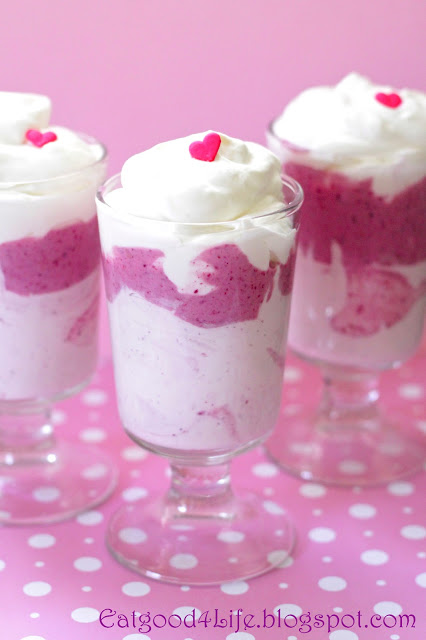 mixed berry parfait from eatgood4life