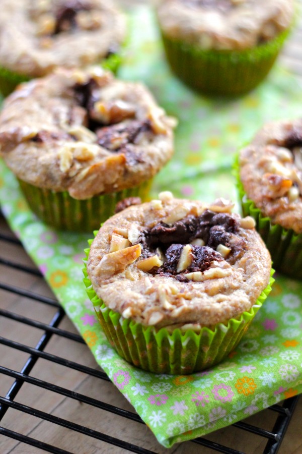 Skinny nutella muffins from eatgood4life.com