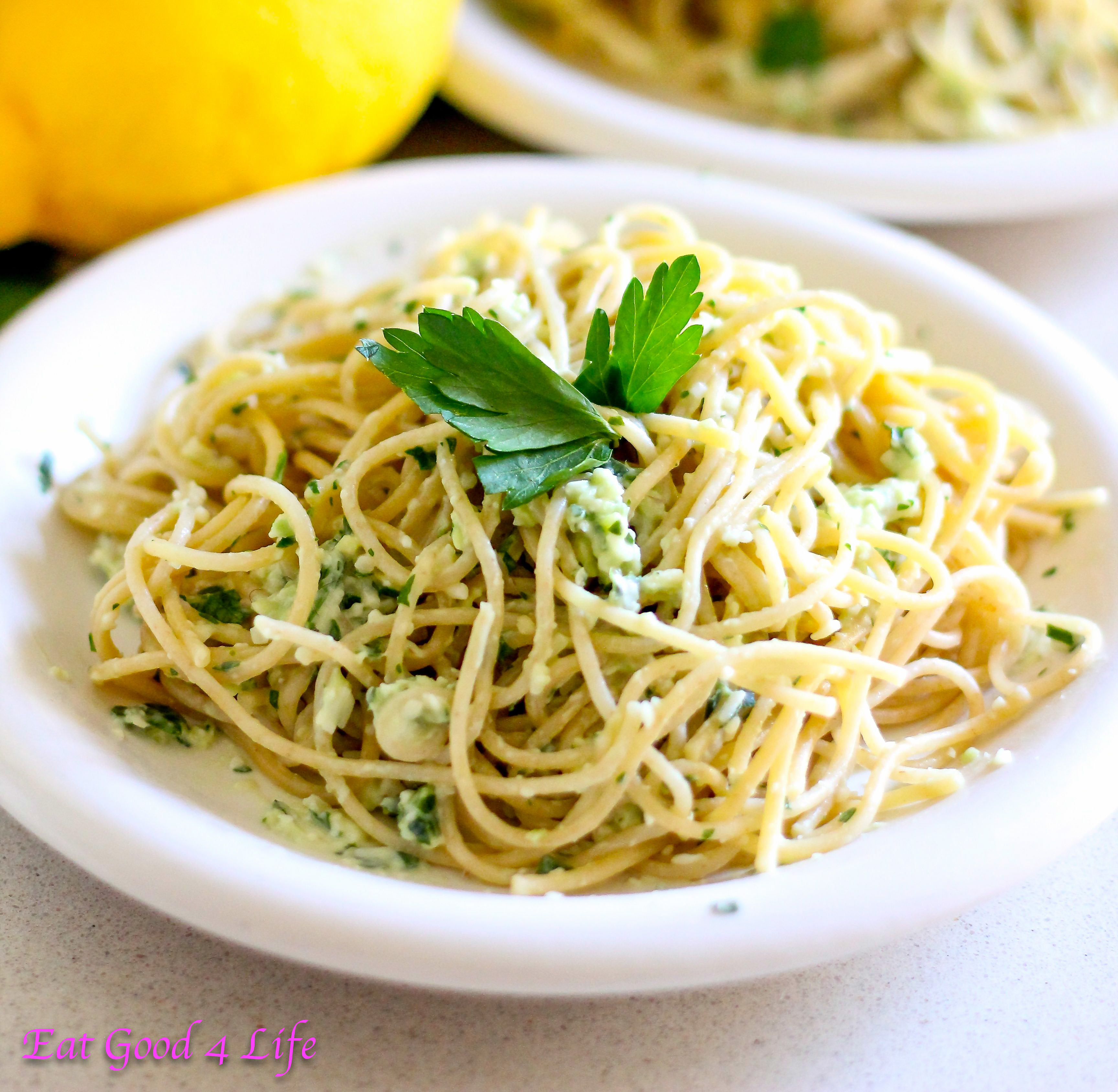 creamy avocado pasta
