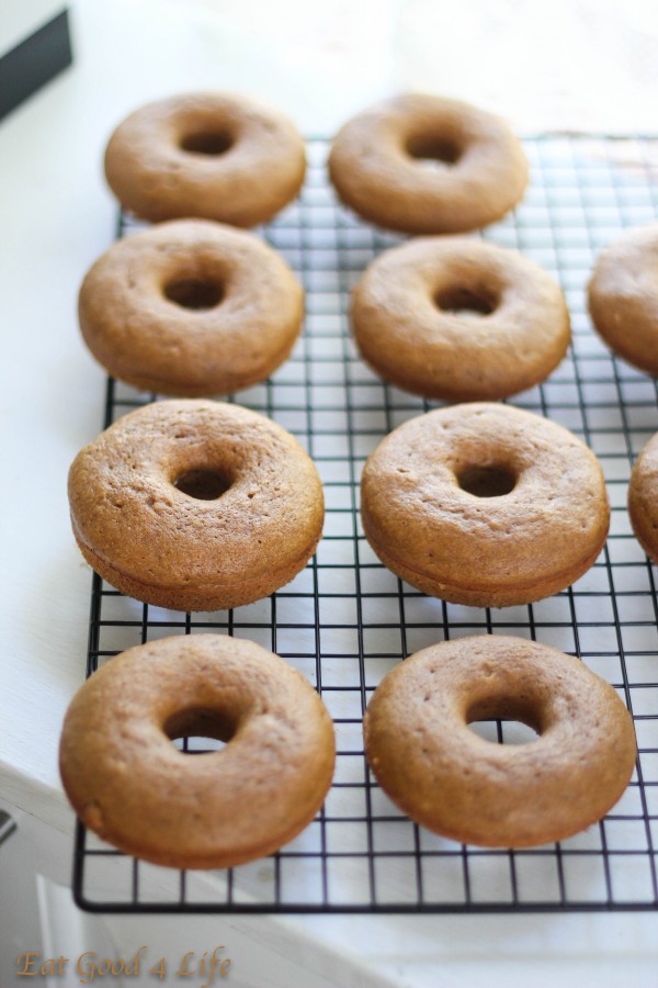 Pumpkin spiced baked donuts