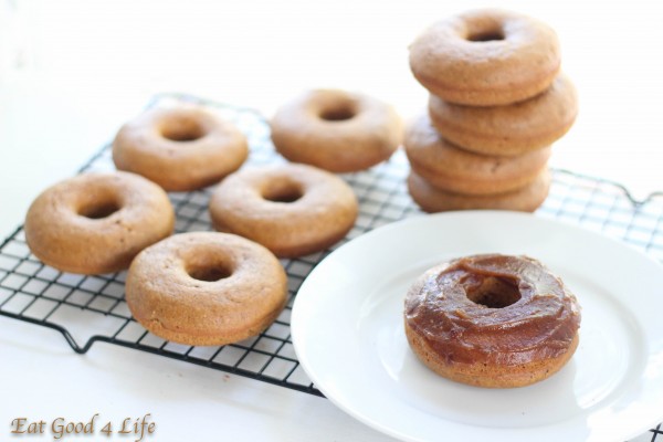 Pumpkin spiced baked donuts