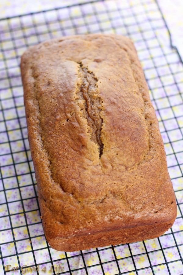 Low-fat pumpkin bread