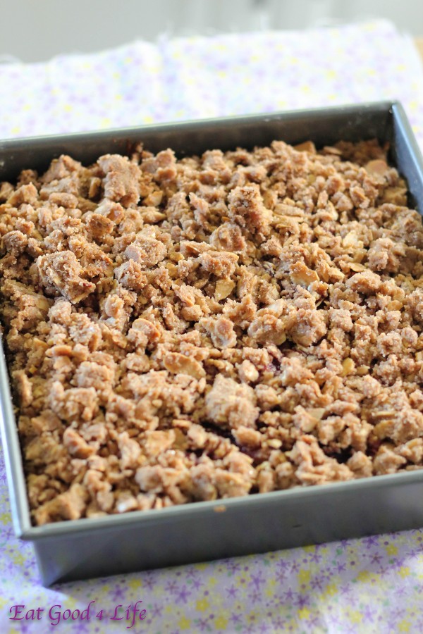 Gluten free almond and raspeberry coffeec cake jp2: Eatgood4life.com