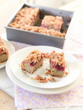 Gluten free almond and raspeberry coffeec cake jpg3: Eatgood4life.com