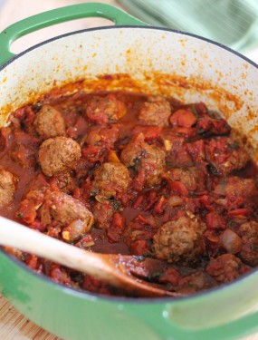 Harissa Moroccan meatballs: Eatgood4life.com