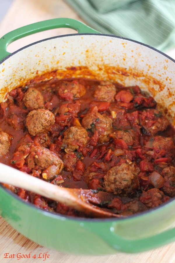 Harissa Moroccan meatballs