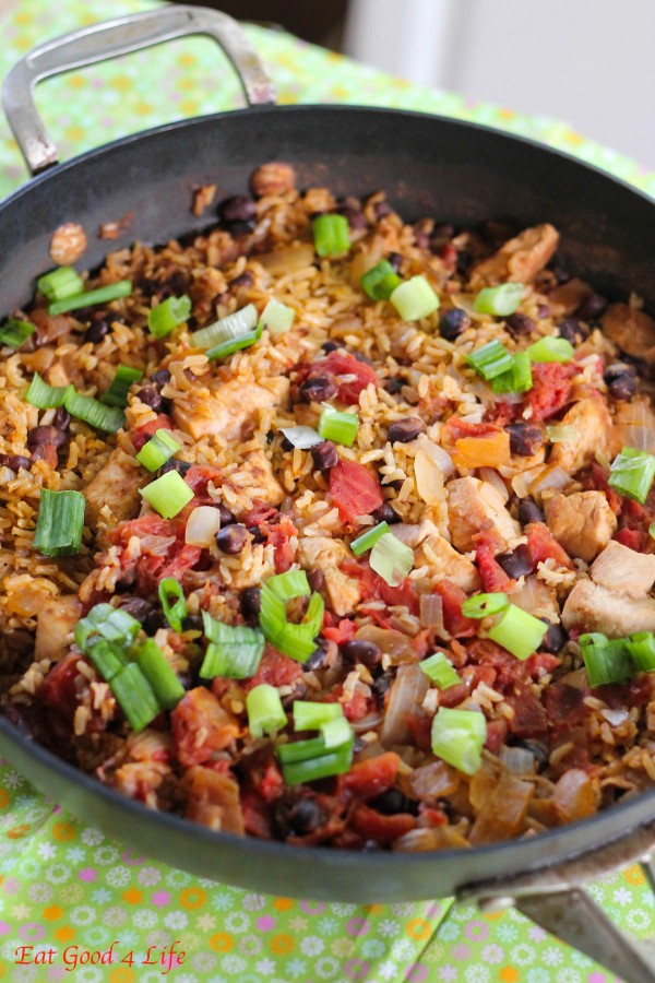 No-fuss black bean, chicken and ricejpg3: Eatgood4life.com