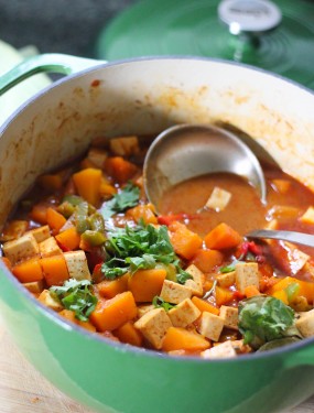 Thai curry pumpkin soup1: Eatgood4life.com