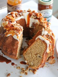 apple and caramel pound cake 2: Eatgood4life.com