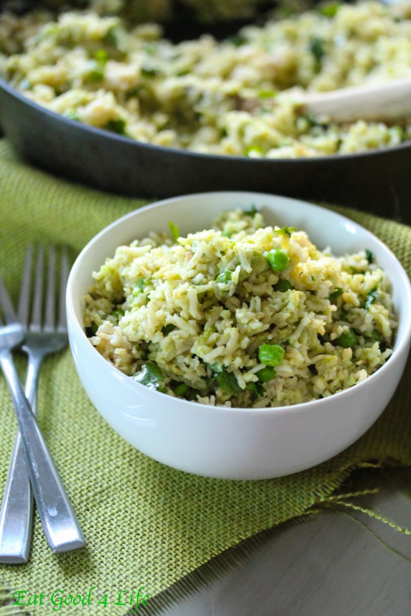 Avocado lime and cilantro rice