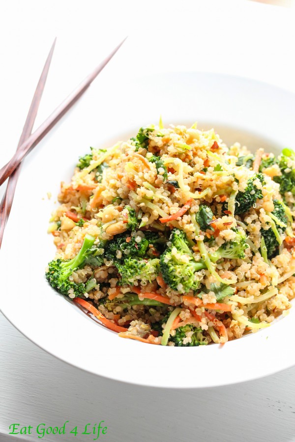 Thai quinoa salad 