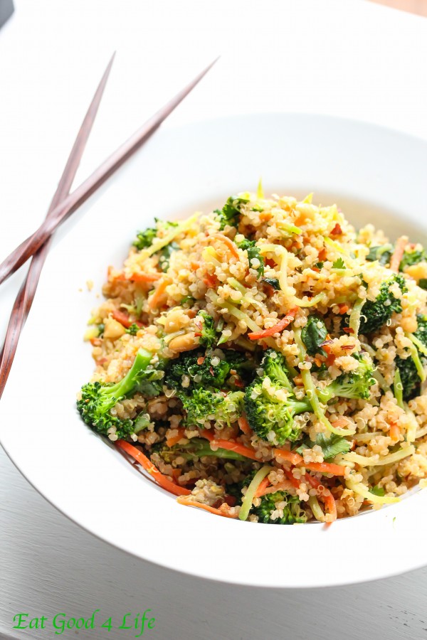 Thai quinoa salad