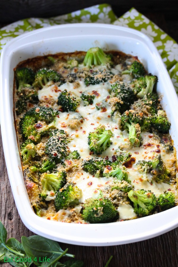 Broccoli and quinoa casserole