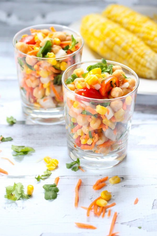 Sweet corn salad