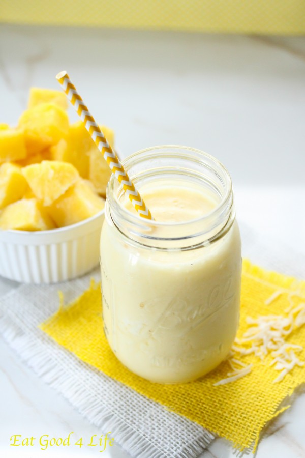 pineapple coconut slushy