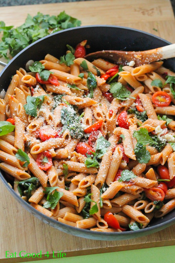 fired roasted tomato pasta