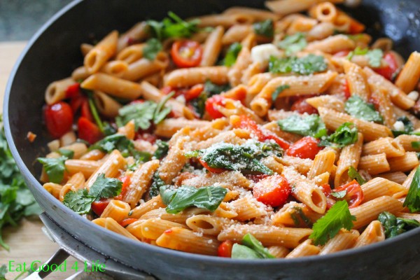 fired roasted tomato pasta