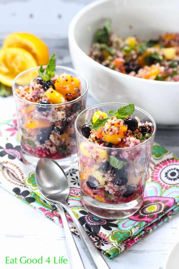 quinoa mixed fruit salad