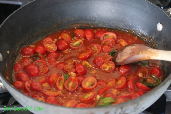 fired roasted tomato pasta