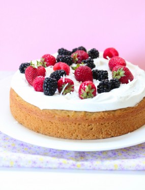 Gluten free vanilla cake