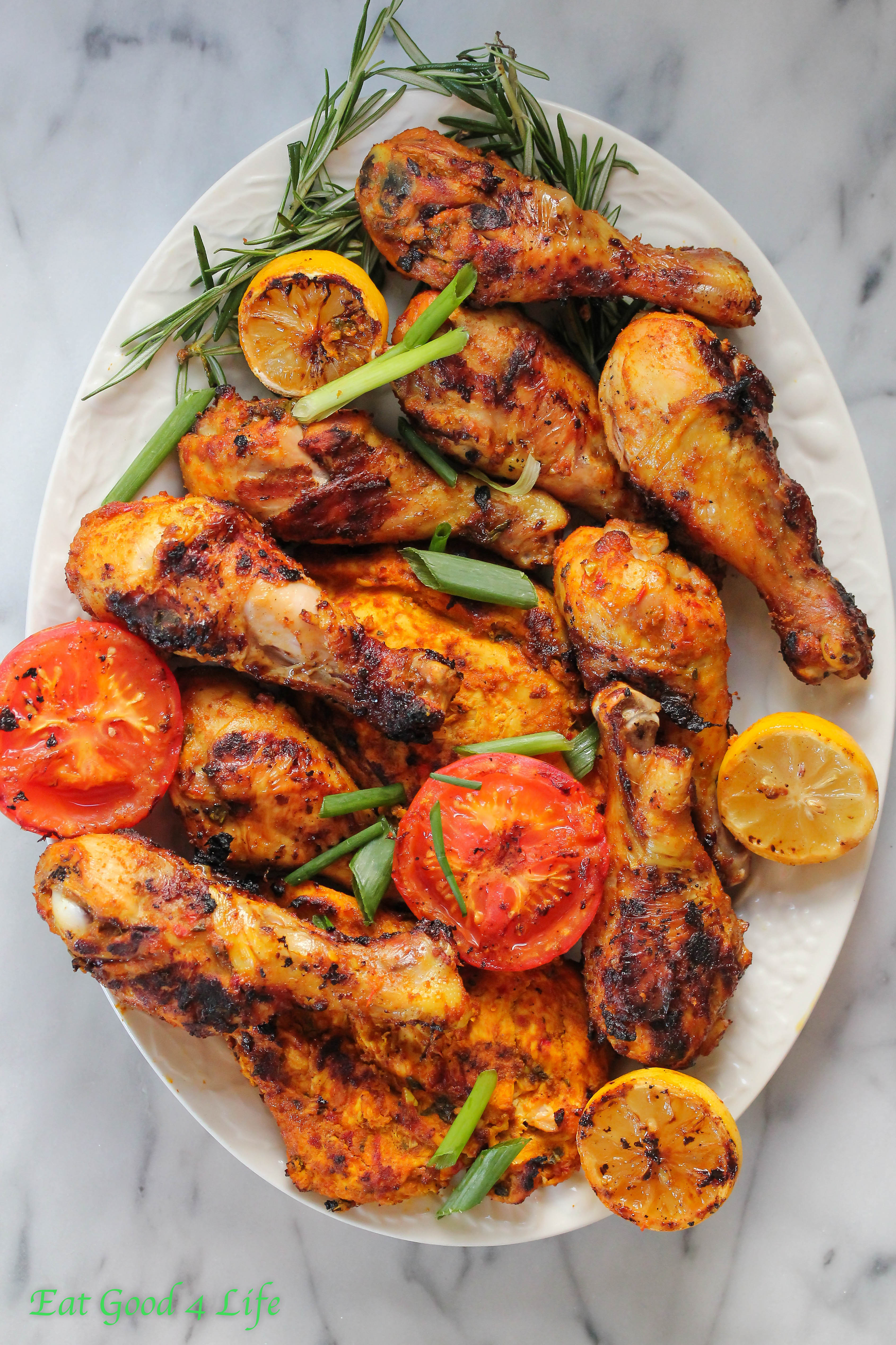 Grilled Moroccan Chicken