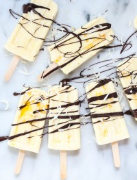 Mango coconut popsicles