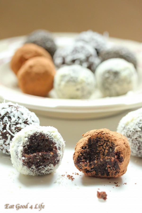 energy truffles-gluten free and vegan