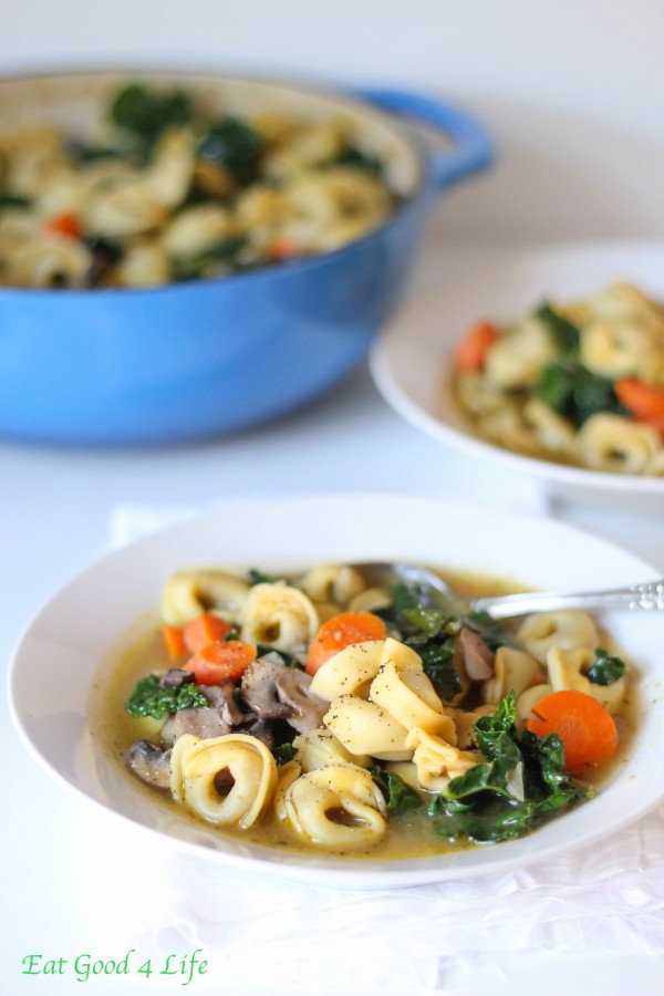 vegetable tortellini soup