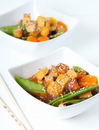 asian orange tofu