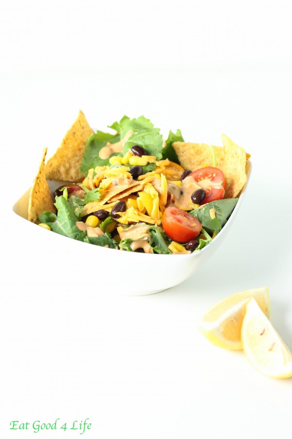 vegetarian taco salad