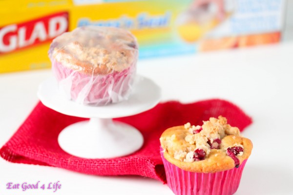 whole wheat orange cranberry muffins