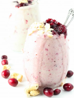 cashew cranberry nana ice cream