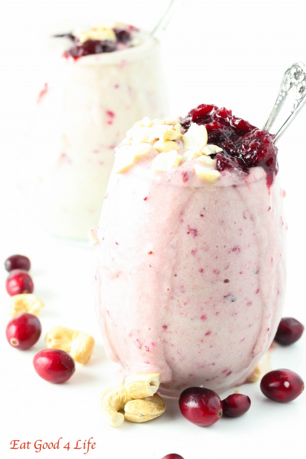 cashew cranberry nana ice cream